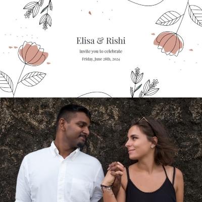 wedding website preview